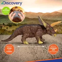 Discovery Kids RC Triceratops LED Infrared Remote Control Toy