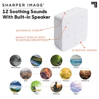 Sharper Image Ultimate Sleep White Noise Sound Machine for Adults and Baby