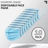 Sharper Image 10pk Disposable Face Mask