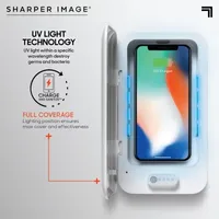 Sharper Image UV-Zone Phone Sanitizer + Charger