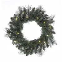 Kurt Adler Green Indoor Outdoor Christmas Wreath