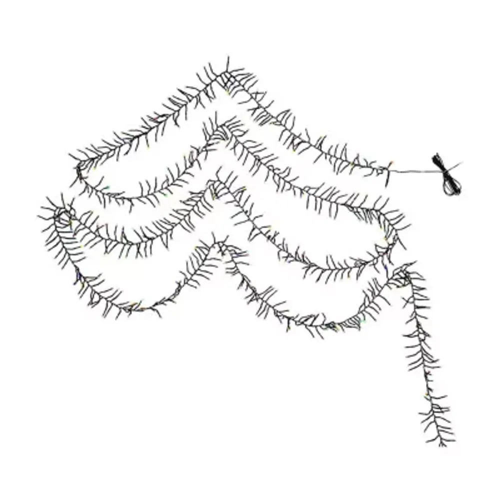 Kurt Adler 3000-Light 98-Foot Cluster Garland with Multi-Color LED Lights