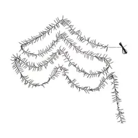 Kurt Adler 3000-Light 98-Foot Cluster Garland with Multi-Color LED Lights