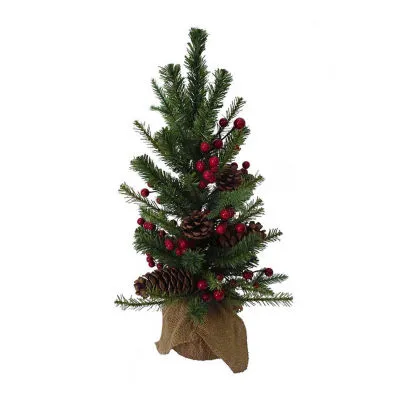 Kurt Adler 1 1/2 Feet Pre-Decorated Christmas Tree