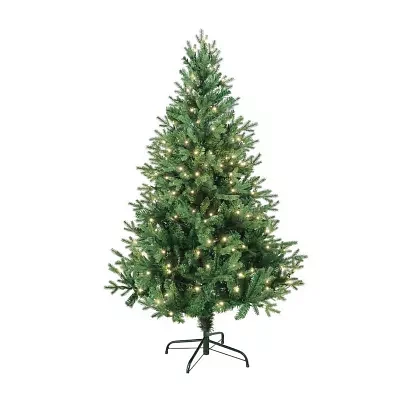 Kurt Adler 5 Foot Pre-Lit Pine Christmas Tree