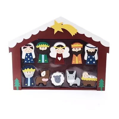 Kurt Adler 10-pc. Nativity Set