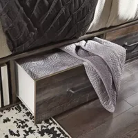 Signature Design by Ashley® Drystan Panel Storage Bed with 4-Drawers