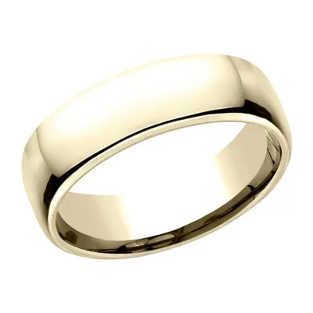 6.5MM 10K Gold Wedding Band