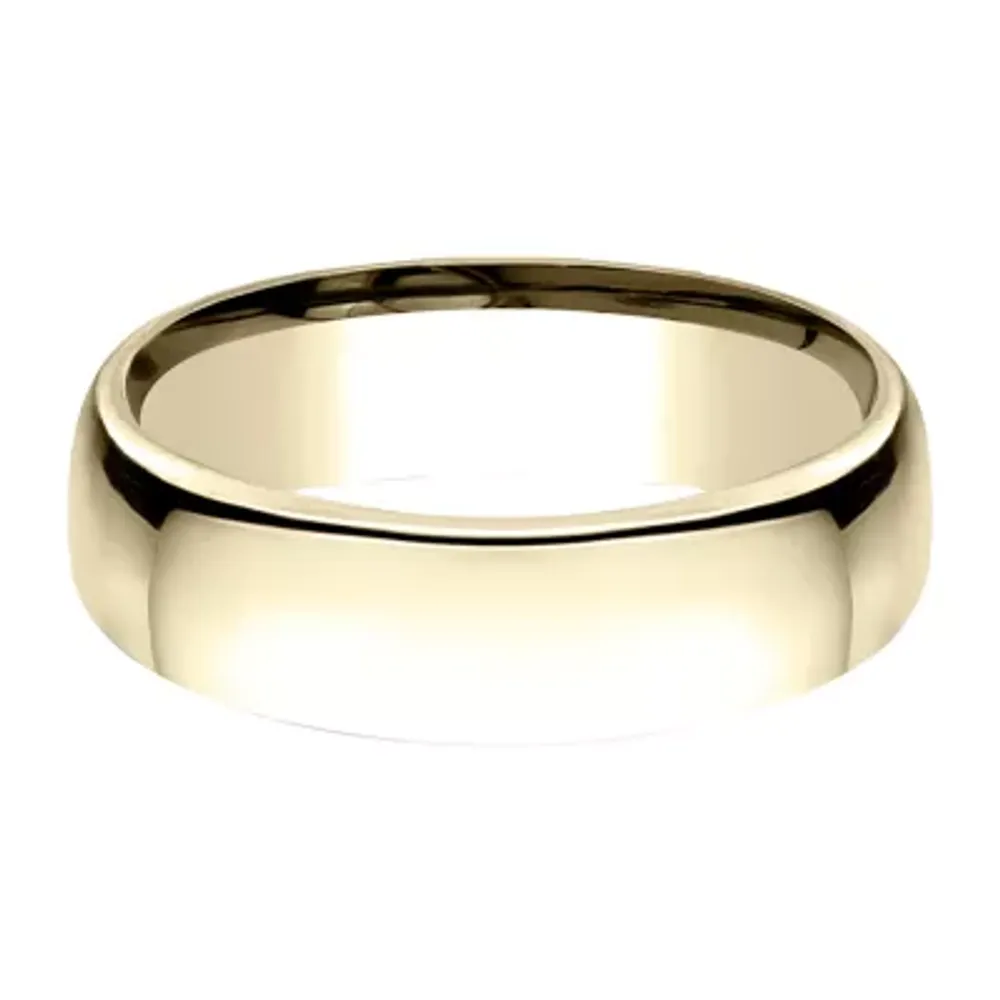 6.5MM 10K Gold Wedding Band