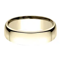 6.5MM 10K Gold Wedding Band