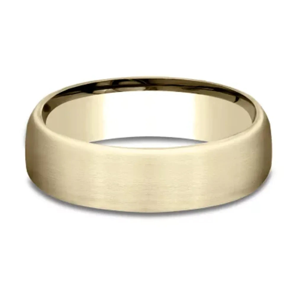 6.5MM 10K Gold Wedding Band