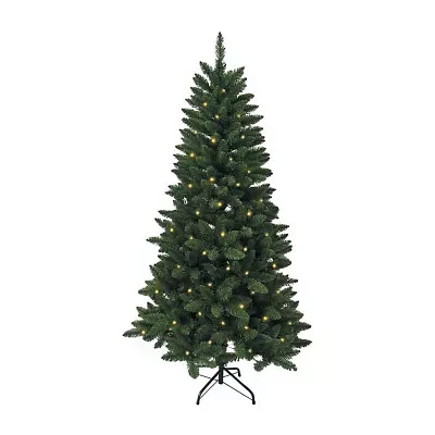 Kurt Adler 4 1/2 Foot Pre-Lit Pine Christmas Tree