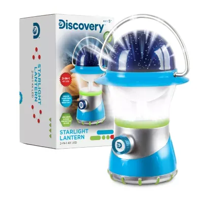 Discovery Kids 2-in-1 LED Starlight Lantern