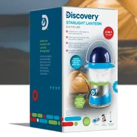 Discovery Kids 2-in-1 LED Starlight Lantern