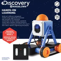 Discovery #Mindblown Customizable Magnetic Building Tiles with Remote Control