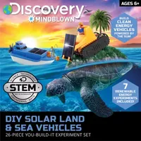 Discovery Mindblown Kids DIY Solar Land and Sea Rover