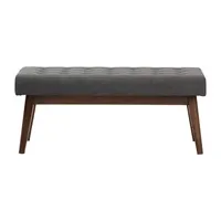 Elia Tufted Bench