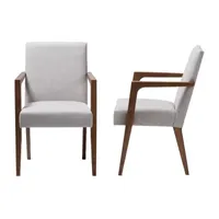 Andrea 2-Piece Dining Arm Chair