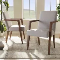 Andrea 2-Piece Dining Arm Chair