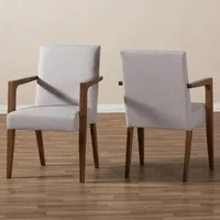 Andrea 2-Piece Dining Arm Chair