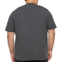 Stylus Big and Tall Mens V Neck Short Sleeve T-Shirt