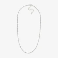 Mixit Hypoallergenic Silver Tone 16 Inch Chain Necklace