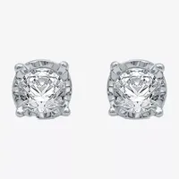 1/5 CT. T.W. Natural Diamond Stud Earrings 10K Gold