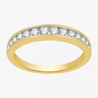 1/2 CT. T.W. Diamond 10K Gold Wedding Band