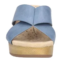 Easy Works By Street Womens Ragan Slide Sandals