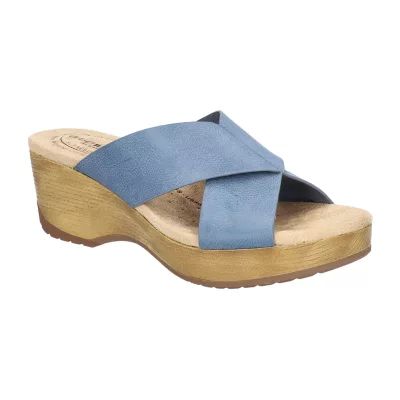 Easy Works By Street Womens Ragan Slide Sandals