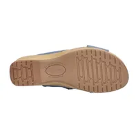 Easy Works By Street Womens Ragan Slide Sandals