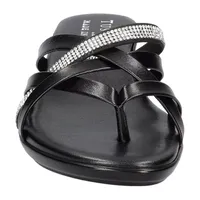 Easy Street Womens Aldina Slide Sandals