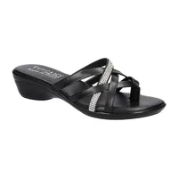 Easy Street Womens Aldina Slide Sandals