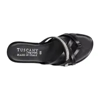 Easy Street Womens Aldina Slide Sandals