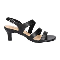 Easy Street Womens Como Heeled Sandals