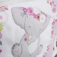 Trend Lab Elephant Garden 4-pc. Crib Bedding Set