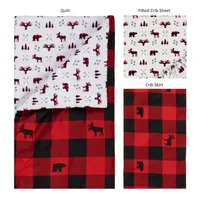 Trend Lab Buffalo Check 3-pc. Crib Bedding Set