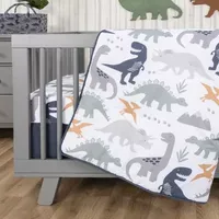 Trend Lab Prehistoric Dino 3-pc. Crib Bedding Set