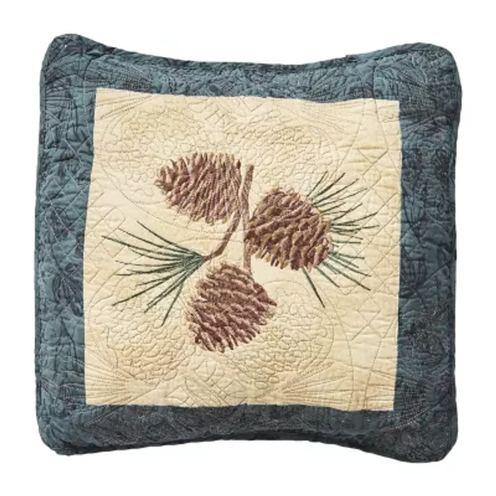Donna Sharp Cabin Raising Square Throw Pillows