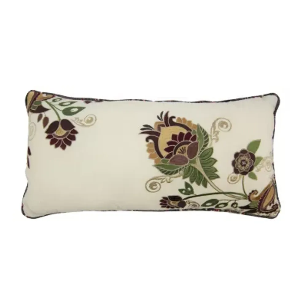 Donna Sharp Spice Postage Rectangular Throw Pillow