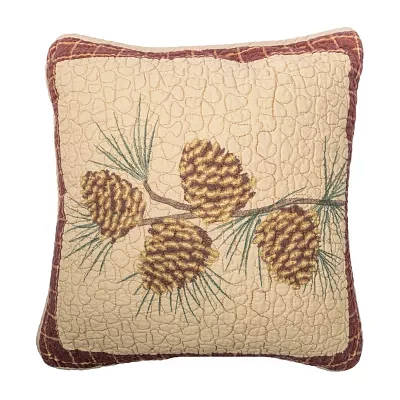 Donna Sharp Pine Lodge Square Throw Pillows