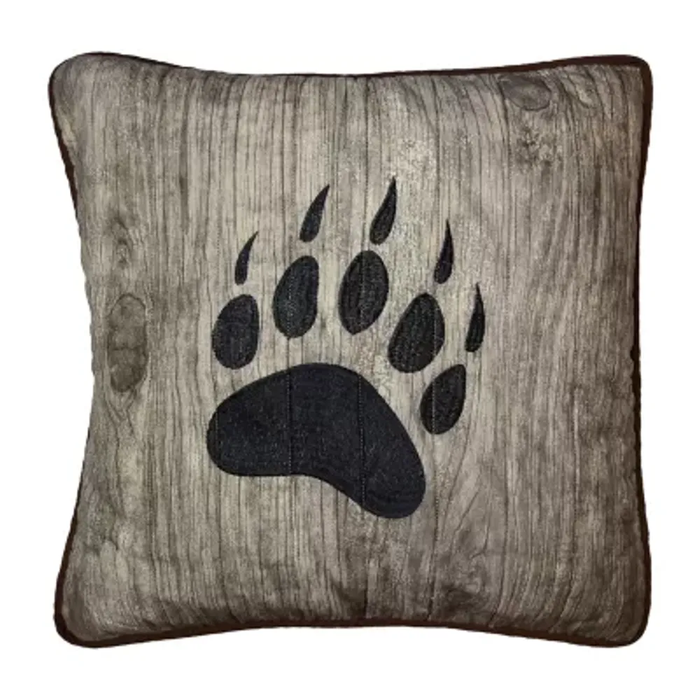 Donna Sharp Bear Mirage Square Throw Pillow