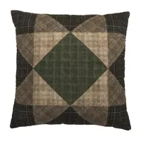 Donna Sharp Antique Pine Square Throw Pillow