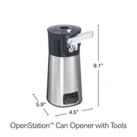 Hamilton Beach OpeningStation Can Opener with Opening Tools