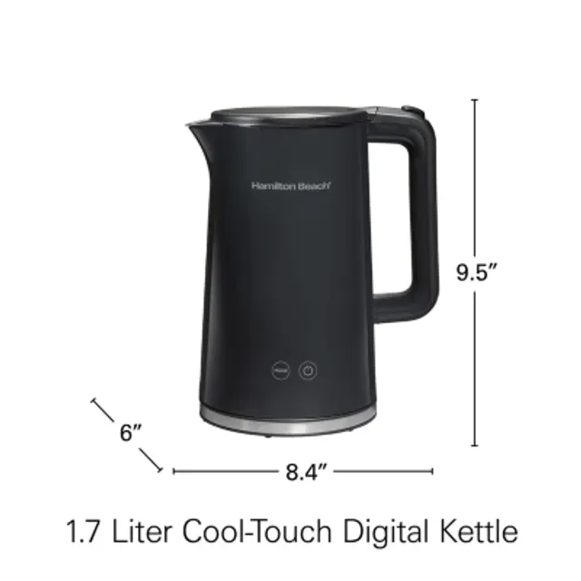 Hamilton Beach's Programmable 1.7 Liter Electric Kettle