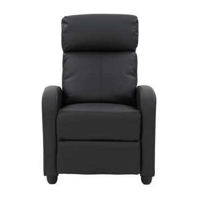 Oren Curved Slope-Arm Recliner