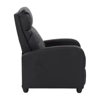 Oren Curved Slope-Arm Recliner