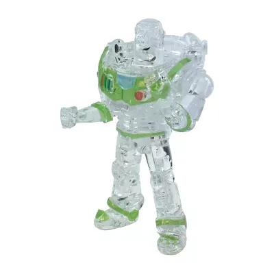 Bepuzzled 3d Crystal Puzzle - Disney Toy Story 4 - Buzz Lightyear (Clear): 44 Pcs Puzzle