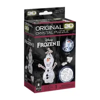 Bepuzzled 3d Crystal Puzzle - Disney Frozen Ii - Olaf The Snowman: 39 Pcs Puzzle