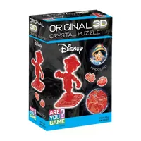 Areyougame.Com Areyougame.Com 3d Crystal Puzzle - Disney Pinocchio (Red): 38 Pcs Puzzle